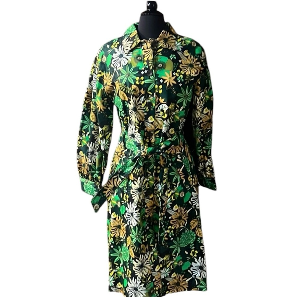 INC Amara Blooms Floral Trench Coat